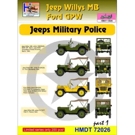 Willys Jeep MB / Ford GPW: Polizia Militare, Pt.1