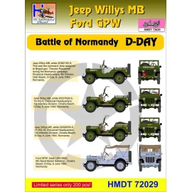 Willys Jeep MB / Ford GPW: D-Day, Battaglia di Normandia