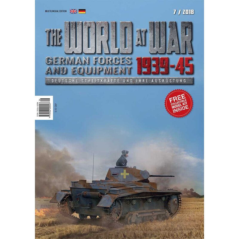 Pz.Kpfw.II Ausf.B - German Forces and Equipment - Numero 7 World at War riunisce conoscenze esperte e tecnologia di stampaggio 