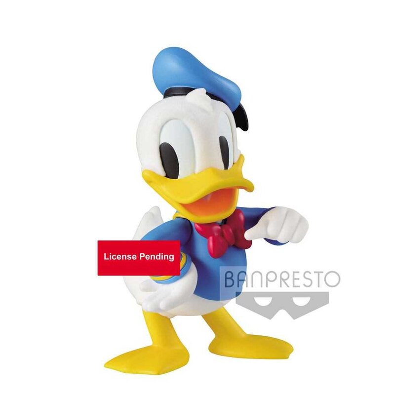 Disney Fluffy Puffy Mini Figure Donald 10 cm