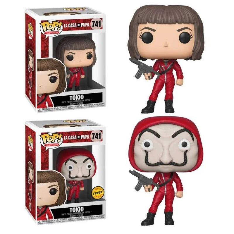 Money Heist POP! TV Vinyl Figures Tokio 9 cm Assortment (6)