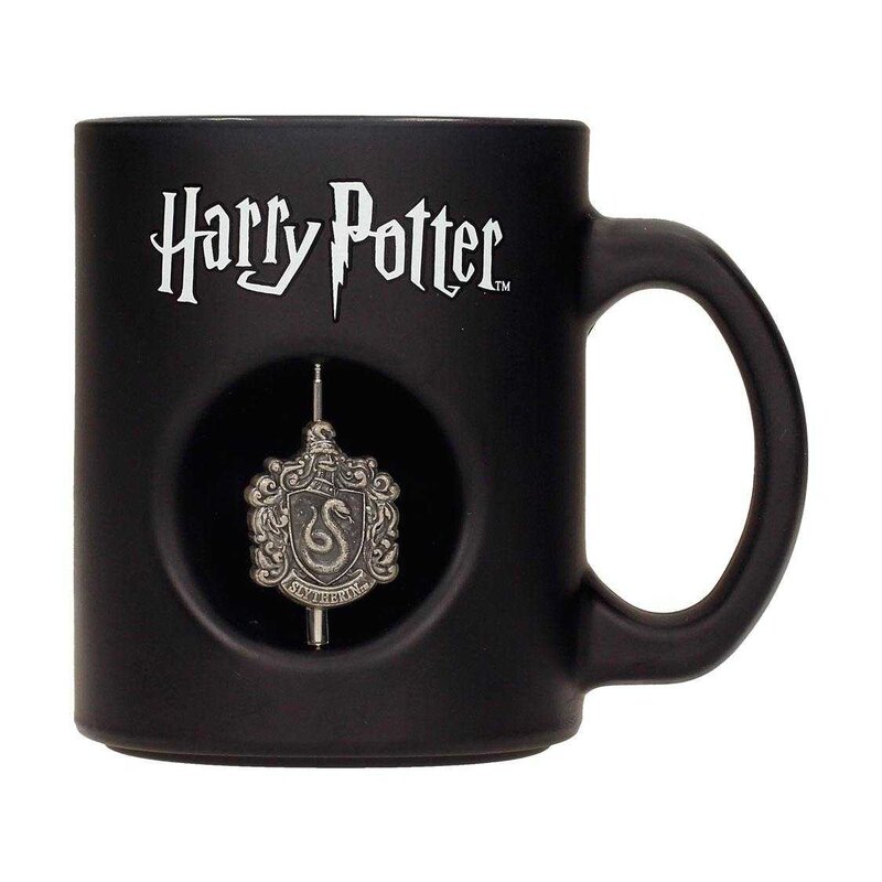 Harry Potter 3D Rotating Emblem Mug Slytherin