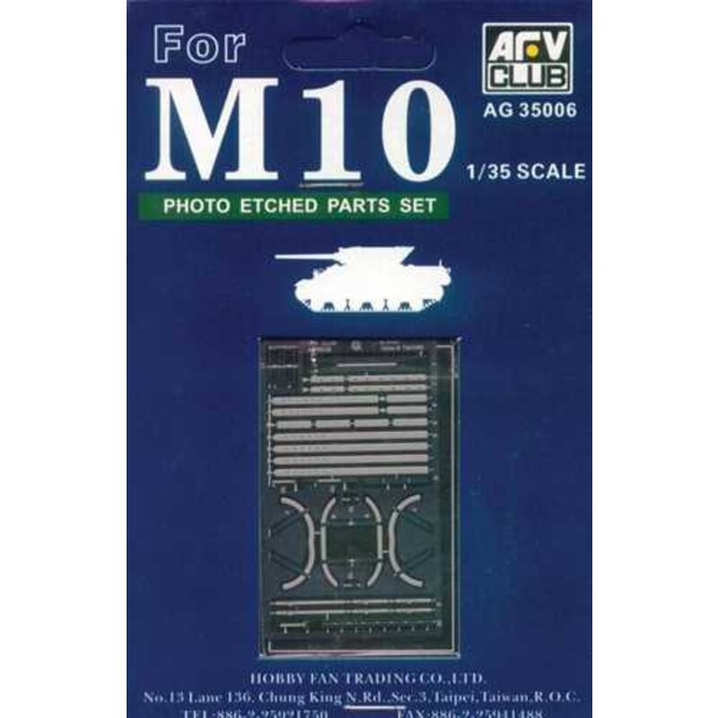 M10 Photo-Etched Parts