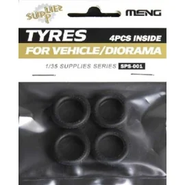 Tyres for Vehicle/Diorama(4pcs)