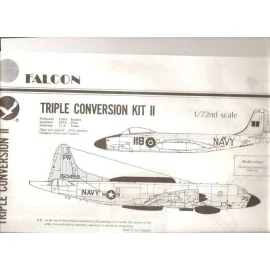 McDonnell F2H-3 Banshee Grumman Trader and EP-3E Orion. (vacform) (per i kit modello da Airfix and Hasegawa)