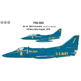 Decalcomania ANGELS Douglas TA-4J Skyhawk US Navy Blue