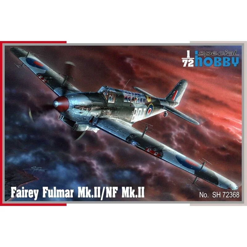 Fairey Fulmar Mk.II / NF Mk.II Il 24 maggio 1939 dopo lunghi anni di subordinazione, la British Fleet Air Arm è diventata indipe