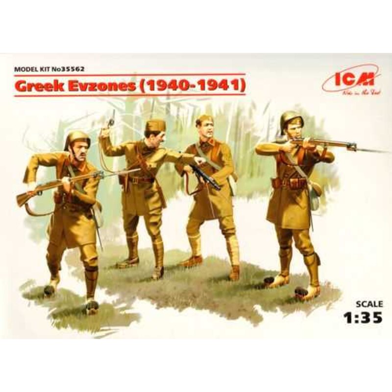 Evzones greci (1940-1941) (4 cifre)