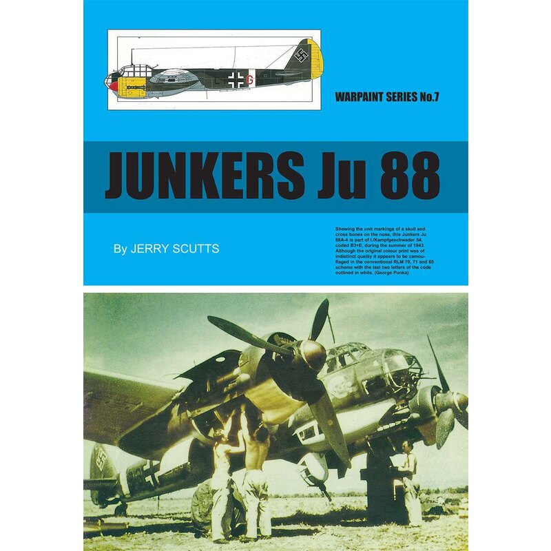 Libro Junkers Ju 88 (Hall Park Books Limited) [Ju 88A-4 Ju 88G-6 Ju 88C-6 Ju 88A-5 Ju 88A-14 Ju 88G-10 Ju 88H-4 Ju 88S-1 Ju 88S-