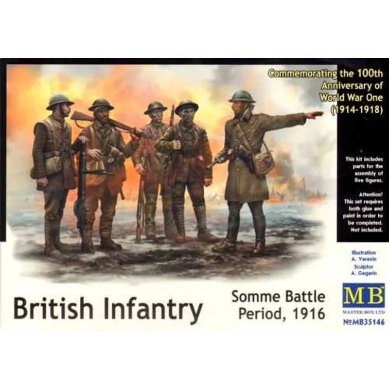 Britannico Fanteria, Battaglia della Somme 1914