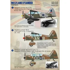 Decalcomania Westland Lysander