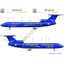 Decalcomania Tupolev Tu-154M (Pannon Airlines)