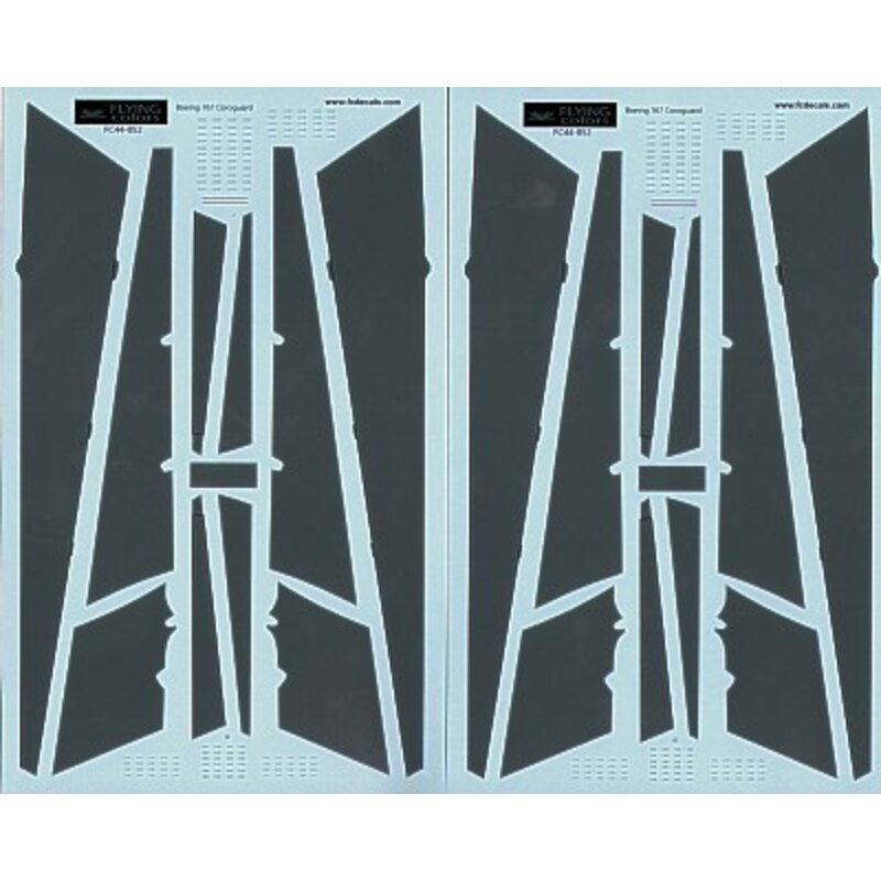 Decalcomania Boeing 767 corrogard x 2