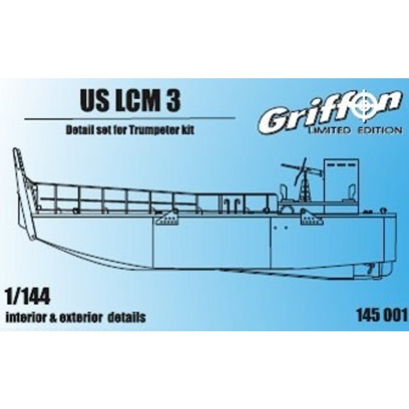 US LCM III interior external details (per i kit modello da Trumpeter)