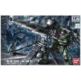 HG 1/144 ZAKU II + BIG GUN SET GUNDAM THUNDERBOLT ver.