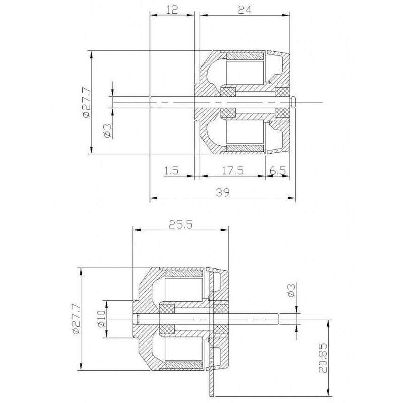 DM2210 Kv1400 Engine