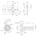 Motore DM3625 Kv500