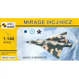 Dassault Mirage IIICJ / CZ 'Mach 2 Warrior' (israeliano, argentino e sudafricano AF) Il jet da caccia Mirage III è stato svilupp