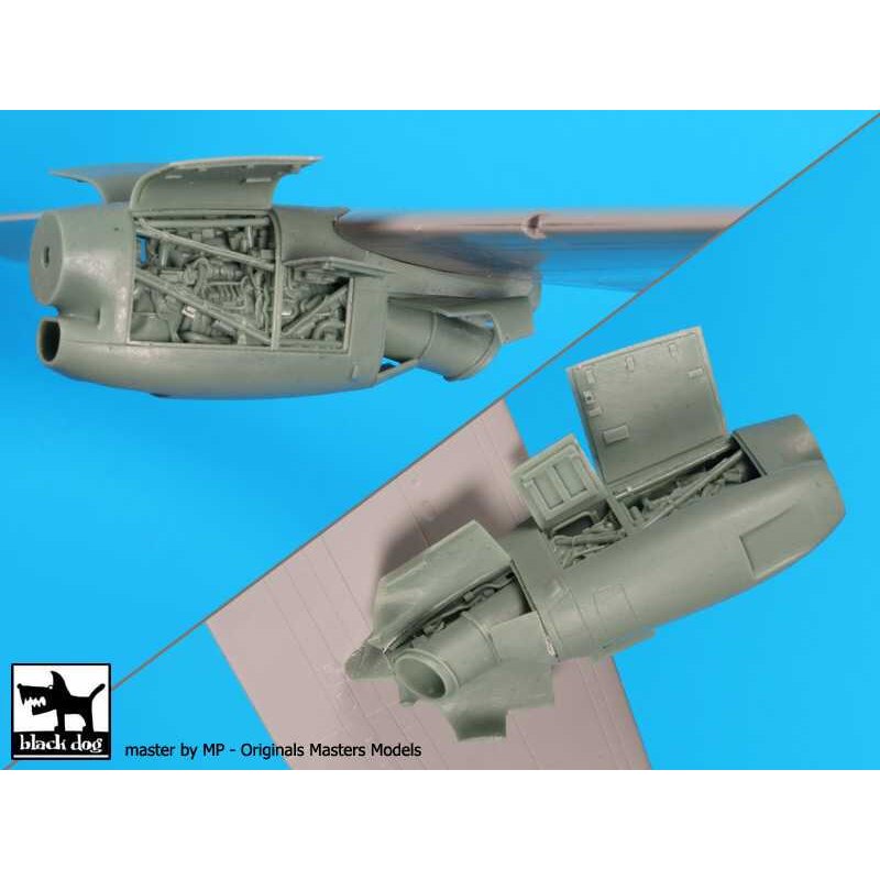 Motore Alenia C-27J Spartan 2 x (progettato per essere utilizzato con i kit Italeri)