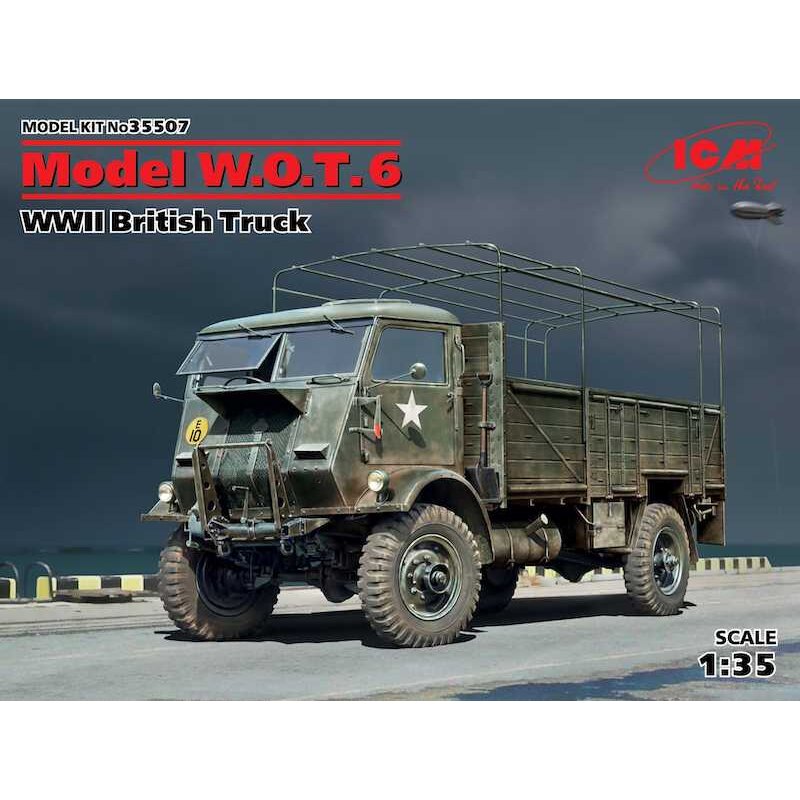 Di nuovo disponibile! Modello WOT 6 WWII British Truck (100% nuovi stampi) Uno dei maggiori fornitori di camion per le forze bri