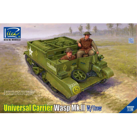 Kit Modello Universal Carrier Wasp Mk.II con equipaggio