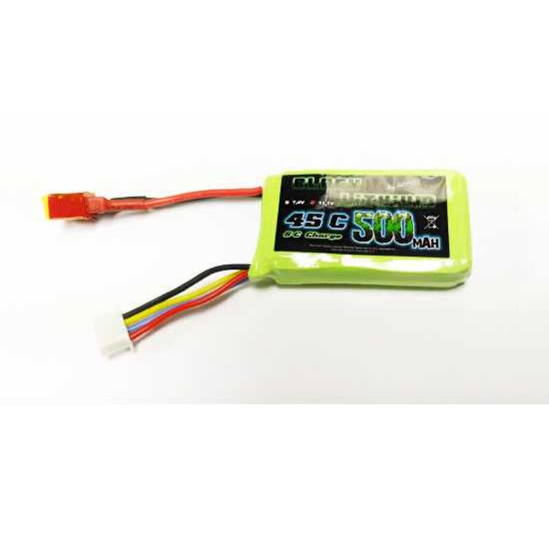 Battery LiPo Black Lithium 500mAh 45C 3S