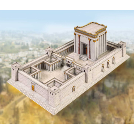 Modello di cartone Tempio a Gerusalemme
