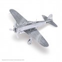 MetalEarth Aviation: MITSUBISHI ZERO 12.5x10x2cm, modello in metallo 3D con 1 foglio, su carta 12x17cm, 14+