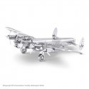 MetalEarth Aviation: BOMBARDIER LANCASTER 13.08x8.72x2.58cm, modello in metallo 3D con 1 foglio, su carta 12x17cm, 14+