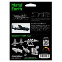 MetalEarth Aviation: BOMBARDIER LANCASTER 13.08x8.72x2.58cm, modello in metallo 3D con 1 foglio, su carta 12x17cm, 14+