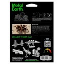 MetalEarth Insetti: TARANTULE 6.93x8.52x1.78cm, modello in metallo 3D con 1 foglio, su carta 12x17cm, 14+