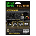 MetalEarth: CAT / LEVELER, modello in metallo 3D con 3 fogli, su carta 12x17cm, 14+