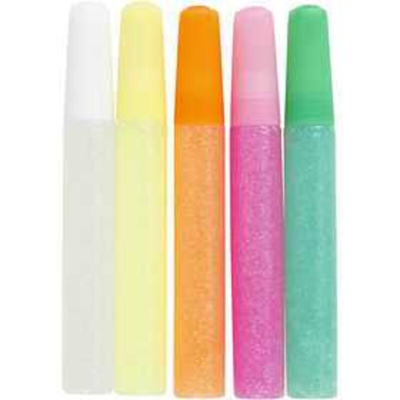 Colla glitter, 10 ml, colori pastello, 5pz