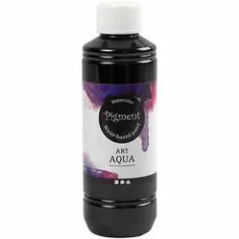 Acquerello liquido, nero, 250ml