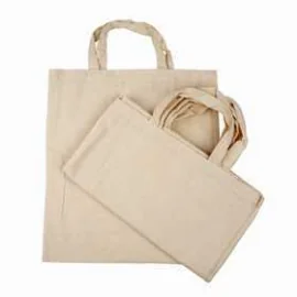 Shopping bag, misura 38x42 cm, 135 g/m2, natural chiaro, 5pz