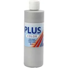 Pittura acrilica Plus Color, argento, 250ml