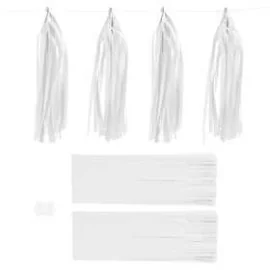 Nappe di carta, bianco, misura 12x35 cm, 14 g, 12pz