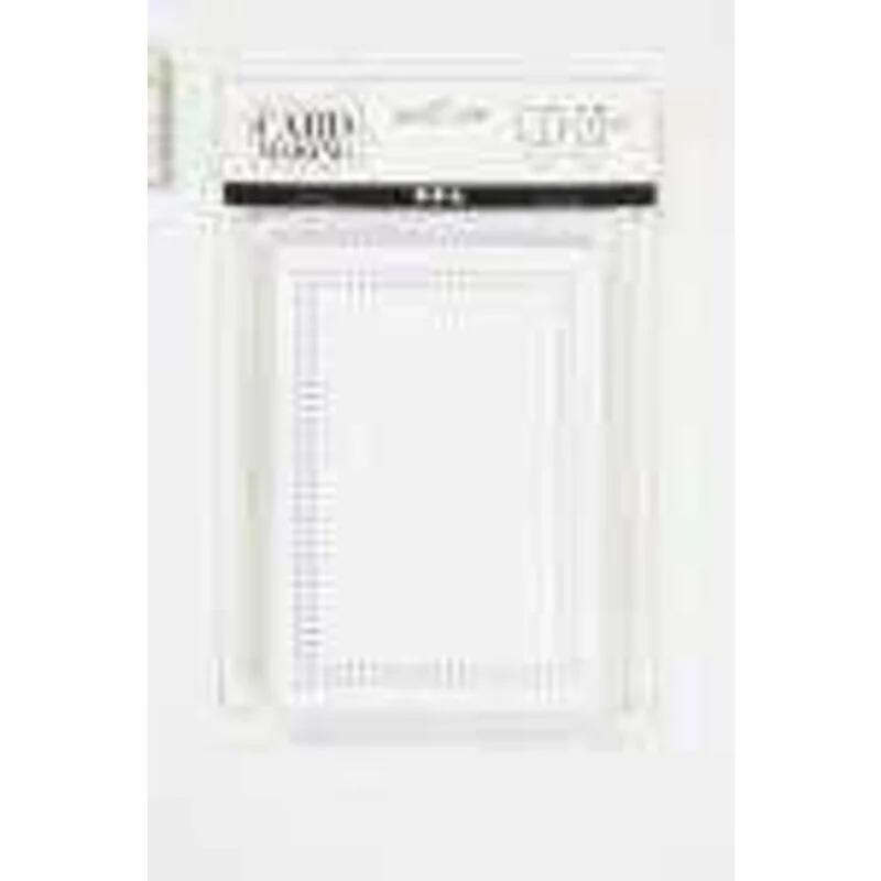 Cartoncino da ricamo, dim. cartoncino 10,5x15 cm, dim. busta 11,5x16 cm, bianco, 6pz