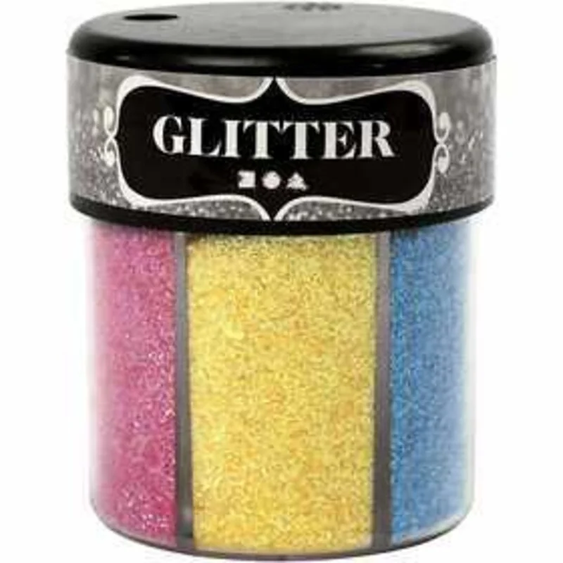 Glitter - assortimento, colori asst., 6x13g