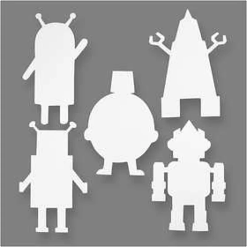 Robot, H: 22,5-24 cm, l: 15-16 cm, 16pz, 230 g