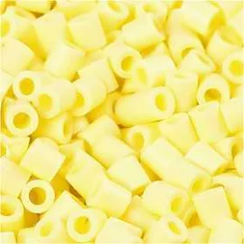 PhotoPearls, misura 5x5 mm, misura buco 2,5 mm, giallo chiaro (21), 1100pz