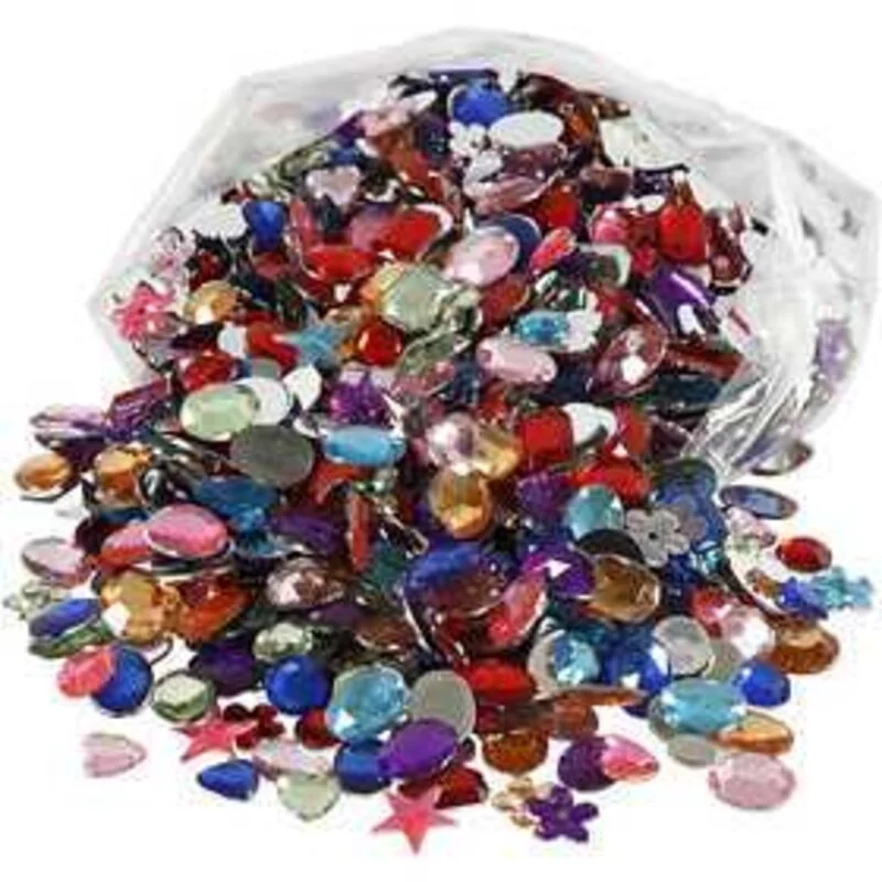 Strass, misura 10-15 mm, 1600asst.