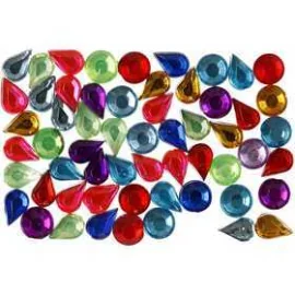 Strass, misura 5 mm, colori asst., 3000asst.