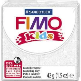 FIMO® per bimbi, bianco, glitter, 42g