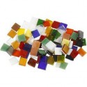 Tessere in vetro per mosaico, misura 10x10 mm, spess. 3 mm, 454g