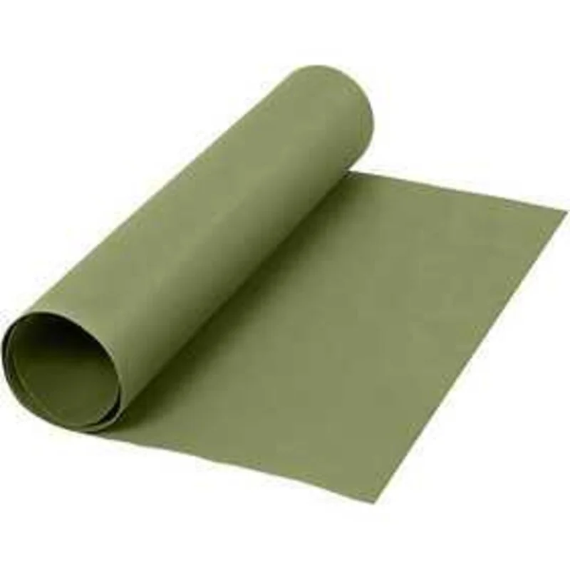 Carta finta pelle, l: 50 cm, 350 g/m2, verde, 1m