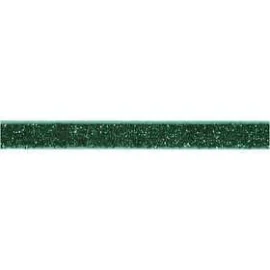 Nastro glitter, l: 10 mm, verde, 5m