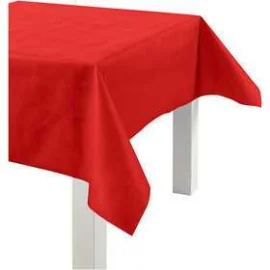 Tovaglia in finta stoffa, rosso, l: 125 cm, 70 g/m2, 10m