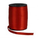 Nastro di raso, l: 10 mm, rosso, 100m