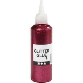 Colla glitter, rosa, 118ml